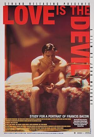movie poster for LOVE IS THE DEVIL: STUDY FOR A PORTRAIT OF FRANCIS BACON