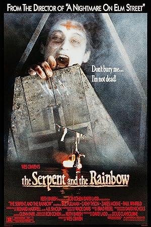 movie poster for THE SERPENT AND THE RAINBOW