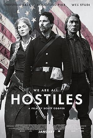 movie poster for HOSTILES