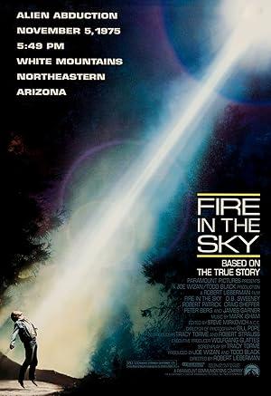 movie poster for FIRE IN THE SKY