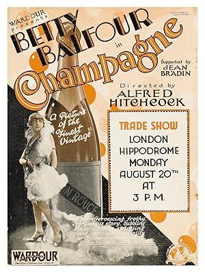 movie poster for CHAMPAGNE