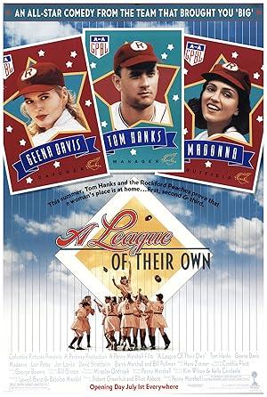 movie poster for A LEAGUE OF THEIR OWN