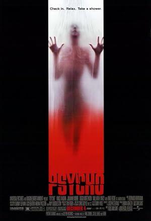 movie poster for PSYCHO (GUS VAN SANT)