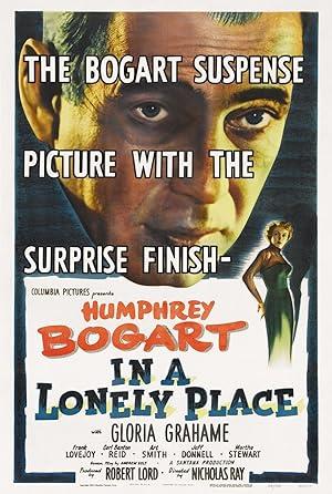 movie poster for IN A LONELY PLACE