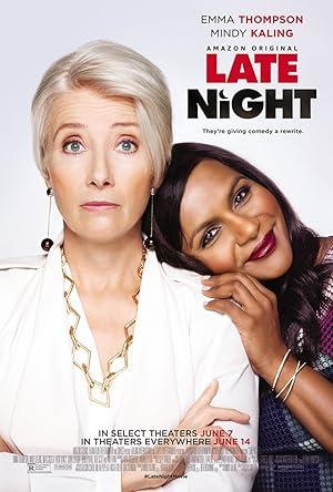 movie poster for LATE NIGHT