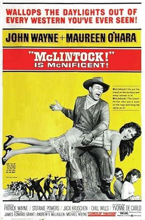movie poster for MCLINTOCK!