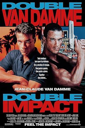 movie poster for DOUBLE IMPACT