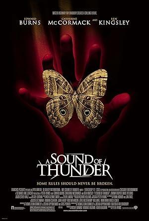 movie poster for A SOUND OF THUNDER