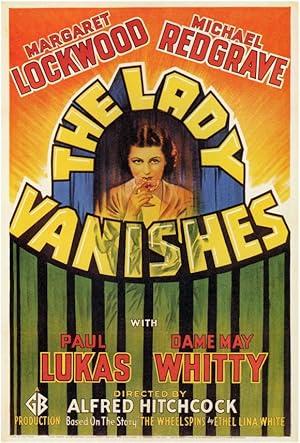 movie poster for THE LADY VANISHES