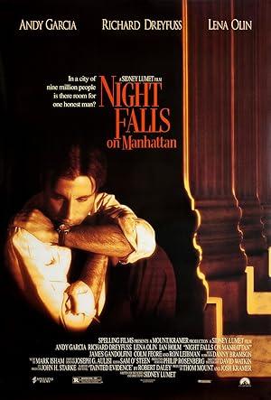 movie poster for NIGHT FALLS ON MANHATTAN