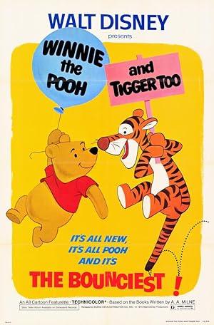 movie poster for WINNIE THE POOH: AND TIGGER TOO