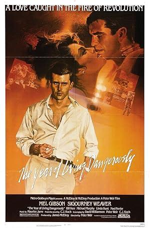 movie poster for THE YEAR OF LIVING DANGEROUSLY