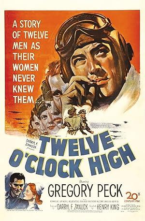 movie poster for TWELVE O'CLOCK HIGH