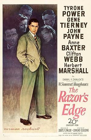 movie poster for THE RAZOR'S EDGE