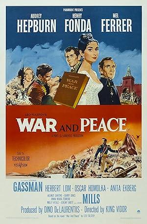 movie poster for WAR AND PEACE