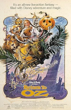 movie poster for RETURN TO OZ