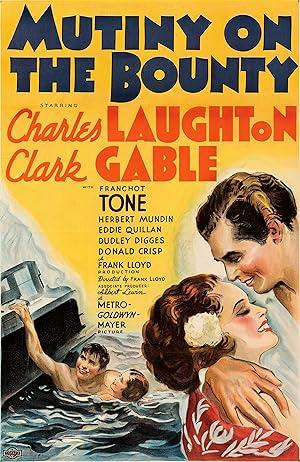movie poster for MUTINY ON THE BOUNTY