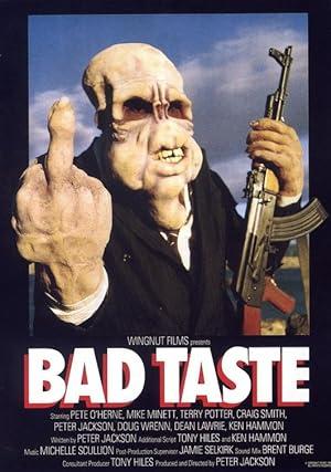 movie poster for BAD TASTE