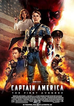 movie poster for CAPTAIN AMERICA: THE FIRST AVENGER
