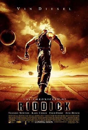movie poster for THE CHRONICLES OF RIDDICK
