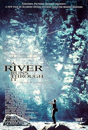 movie poster for A RIVER RUNS THROUGH IT