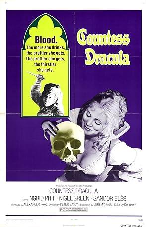 movie poster for COUNTESS DRACULA