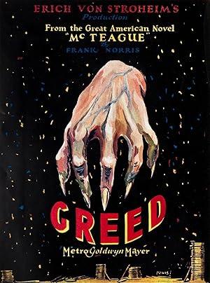 movie poster for GREED