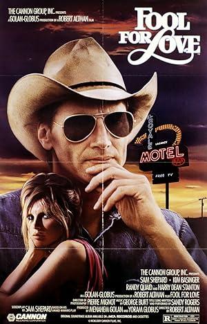 movie poster for FOOL FOR LOVE