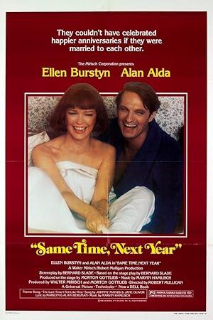 movie poster for SAME TIME NEXT YEAR