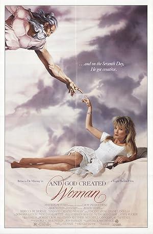 movie poster for AND GOD CREATED WOMAN