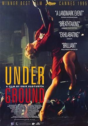 movie poster for UNDERGROUND