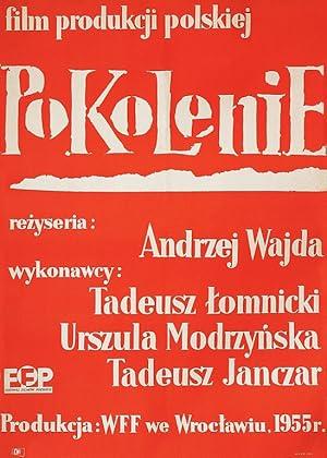 movie poster for A GENERATION