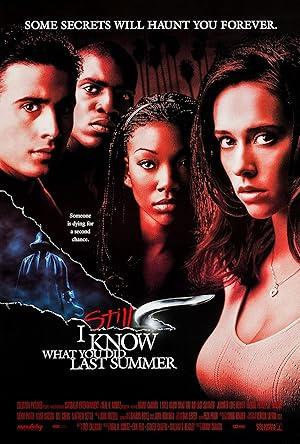 movie poster for I STILL KNOW WHAT YOU DID LAST SUMMER