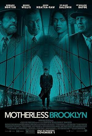 movie poster for MOTHERLESS BROOKLYN