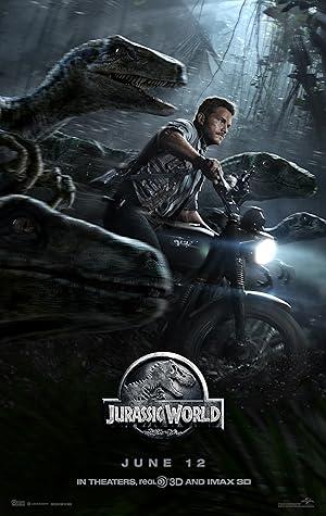 movie poster for JURASSIC WORLD