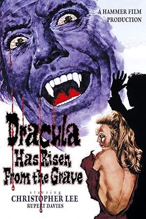 movie poster for DRACULA HAS RISEN FROM THE GRAVE