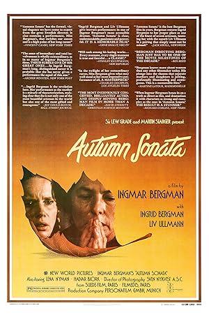 movie poster for AUTUMN SONATA