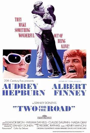 movie poster for TWO FOR THE ROAD