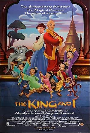 movie poster for THE KING AND I (ANIMATED)