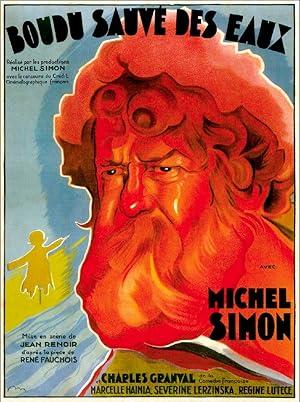 movie poster for BOUDU SAVED FROM DROWNING