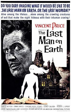 movie poster for THE LAST MAN ON EARTH