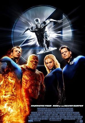movie poster for FANTASTIC FOUR: RISE OF THE SILVER SURFER