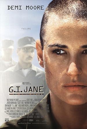 movie poster for GI JANE