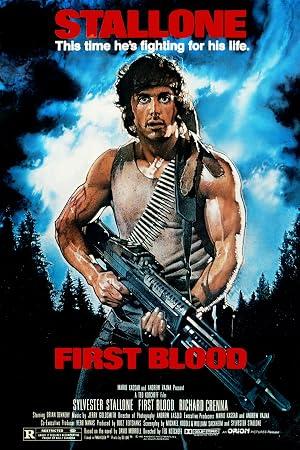 movie poster for FIRST BLOOD