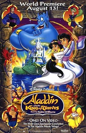 movie poster for ALADDIN AND THE KING OF THIEVES