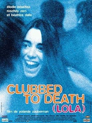 movie poster for CLUBBED TO DEATH