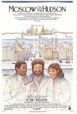 movie poster for MOSCOW ON THE HUDSON
