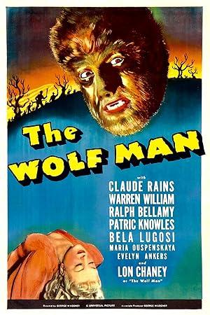 movie poster for THE WOLF MAN