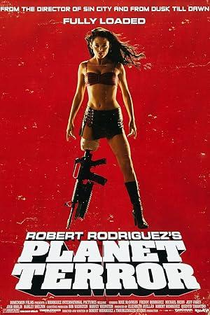 movie poster for PLANET TERROR