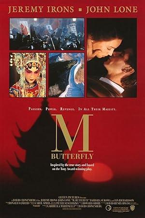 movie poster for M BUTTERFLY